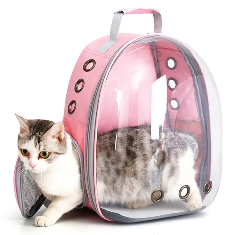 Pet Carrier Backpack Transparent