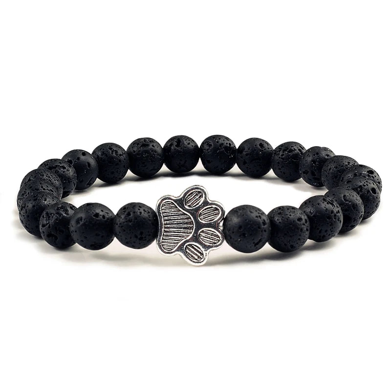 Furry Friends Advocate Bracelet (Unisex) Natural Stone