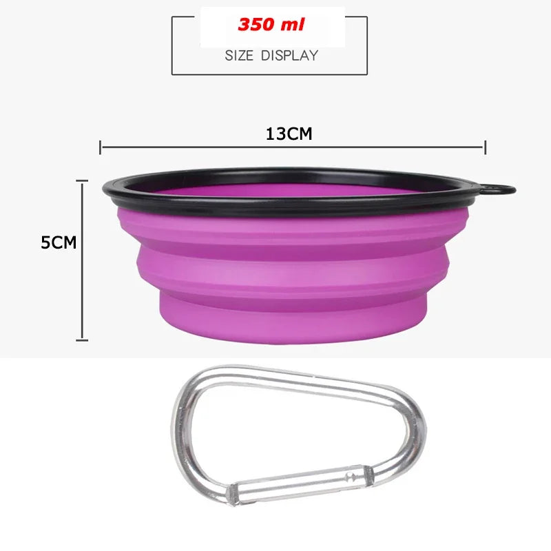 Collapsible Bowl for Outdoors and Travel