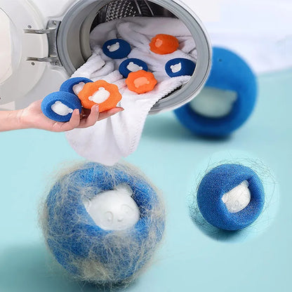 1-5pcs Pet Hair Remover Reusable Ball for Laundry