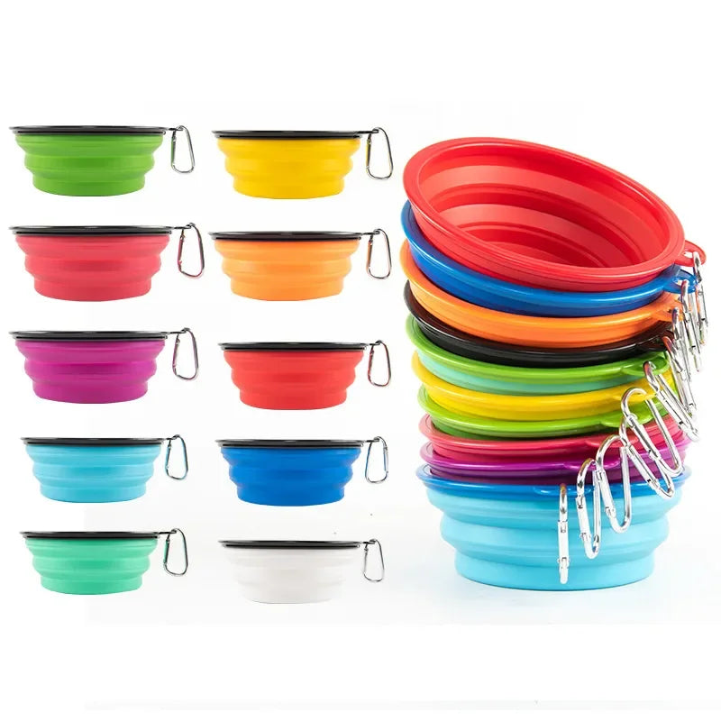 Collapsible Bowl for Outdoors and Travel