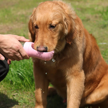 2 In 1 Portable Dog Water Bottle